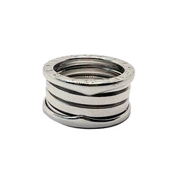 BULGARI "B.Zero" Band Ring in white gold
