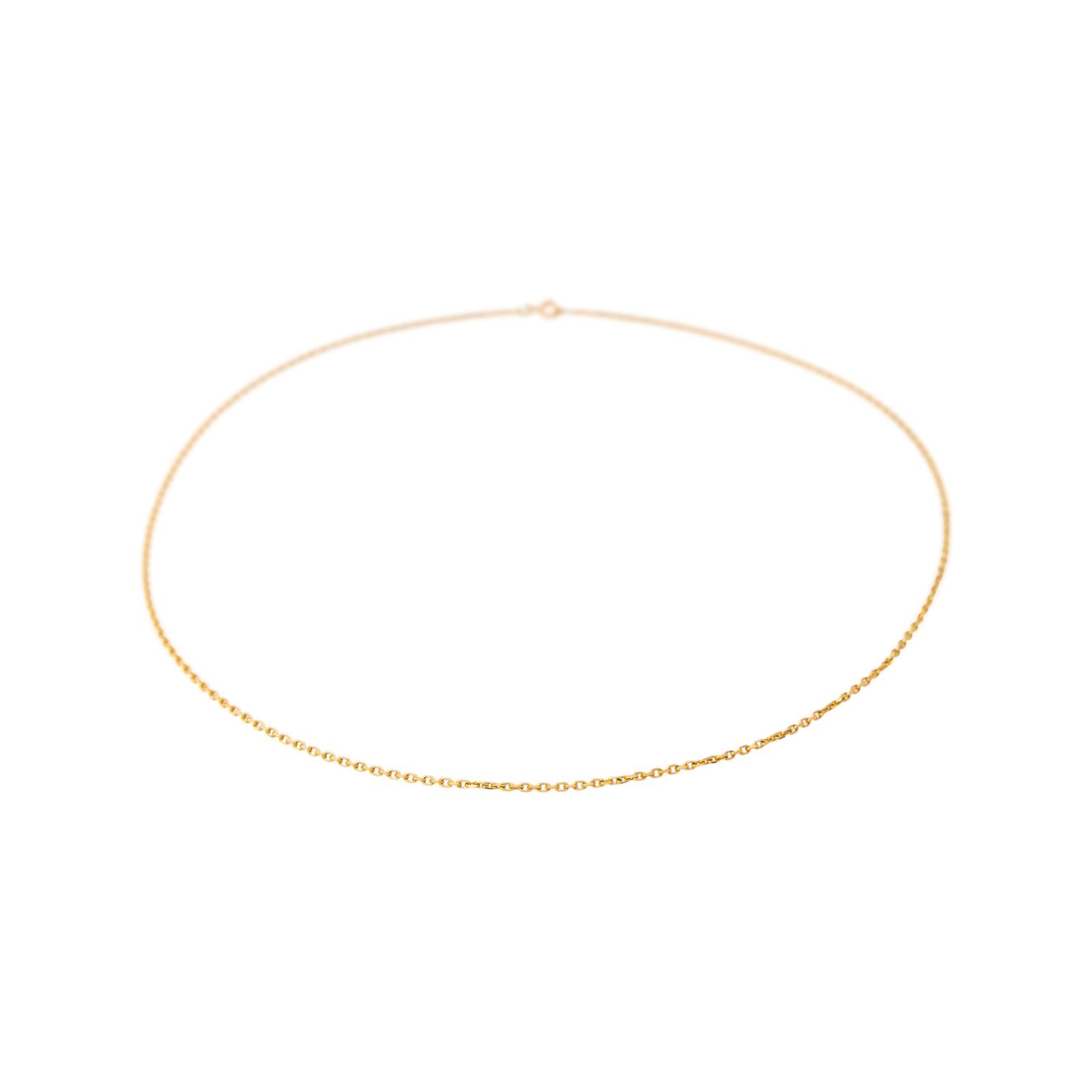Yellow Gold Forçat Link Necklace