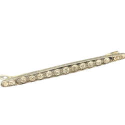 White Gold and Diamond Brooch