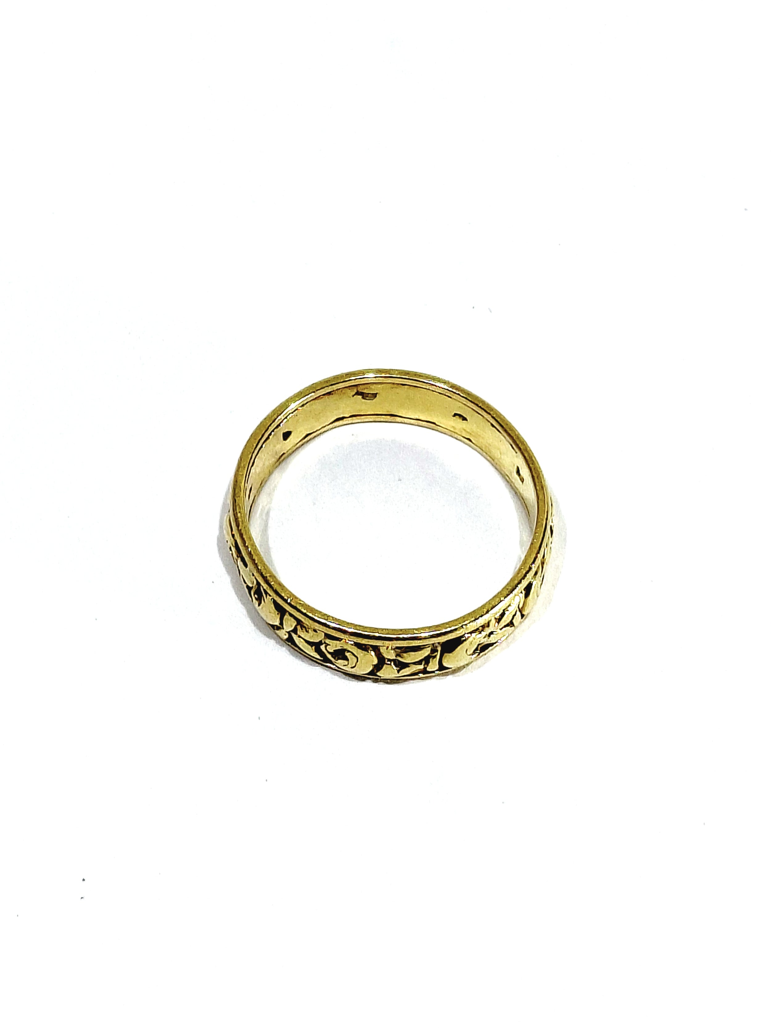 Art Nouveau Yellow Gold Ring