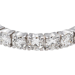 Bague Alliance Américaine Or blanc Diamant