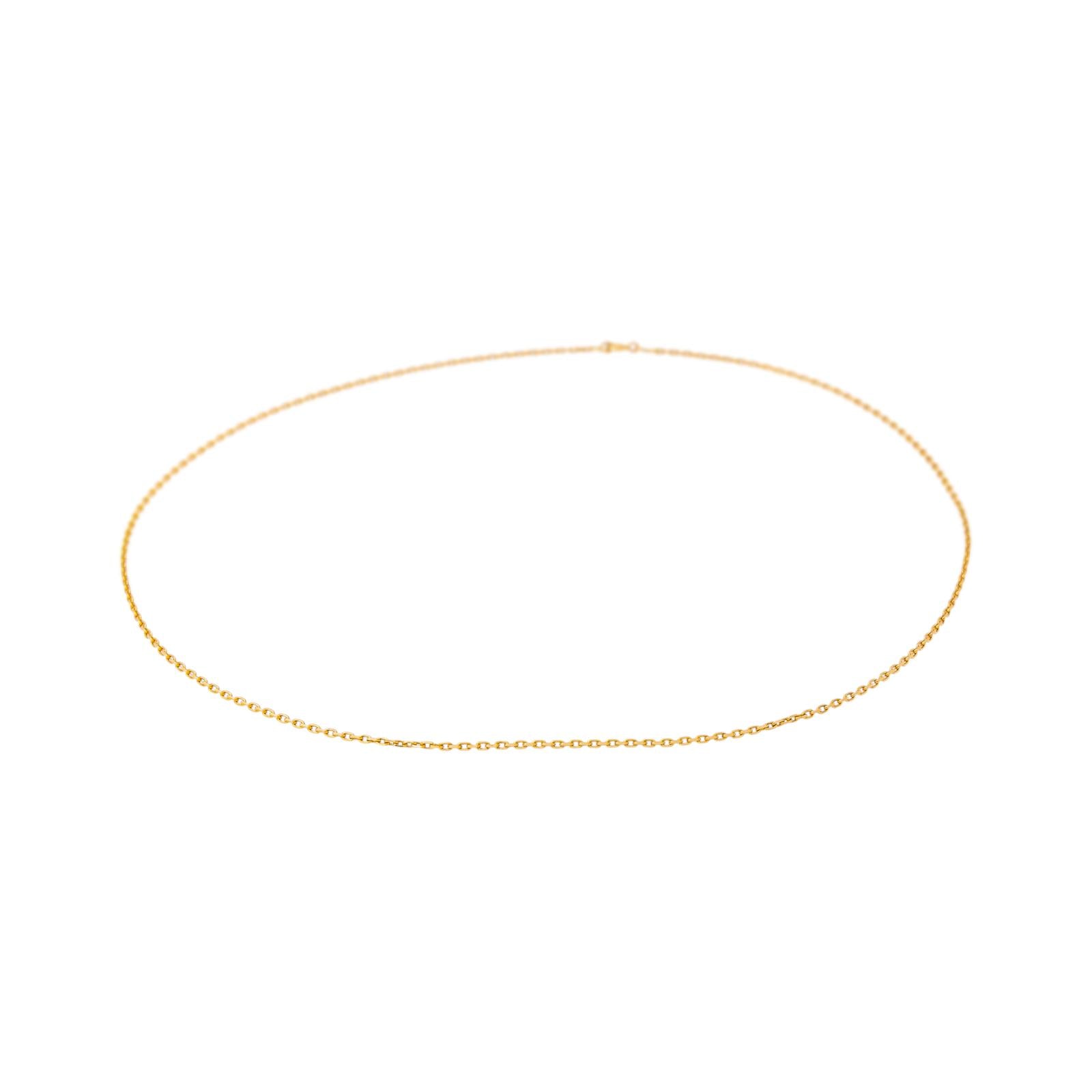 Yellow Gold Forçat Link Necklace