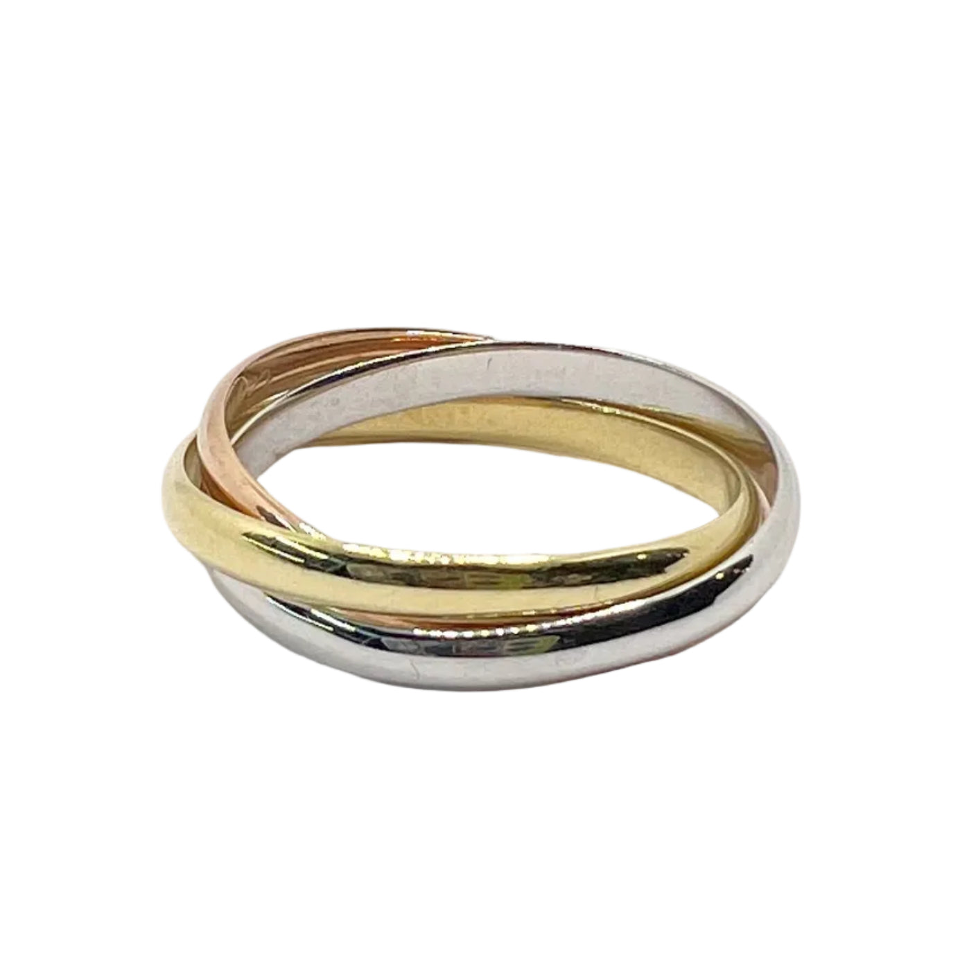 Cartier 18-karat gold Trinity ring