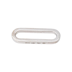Dinh Van White Gold Link Cordon Bracelet