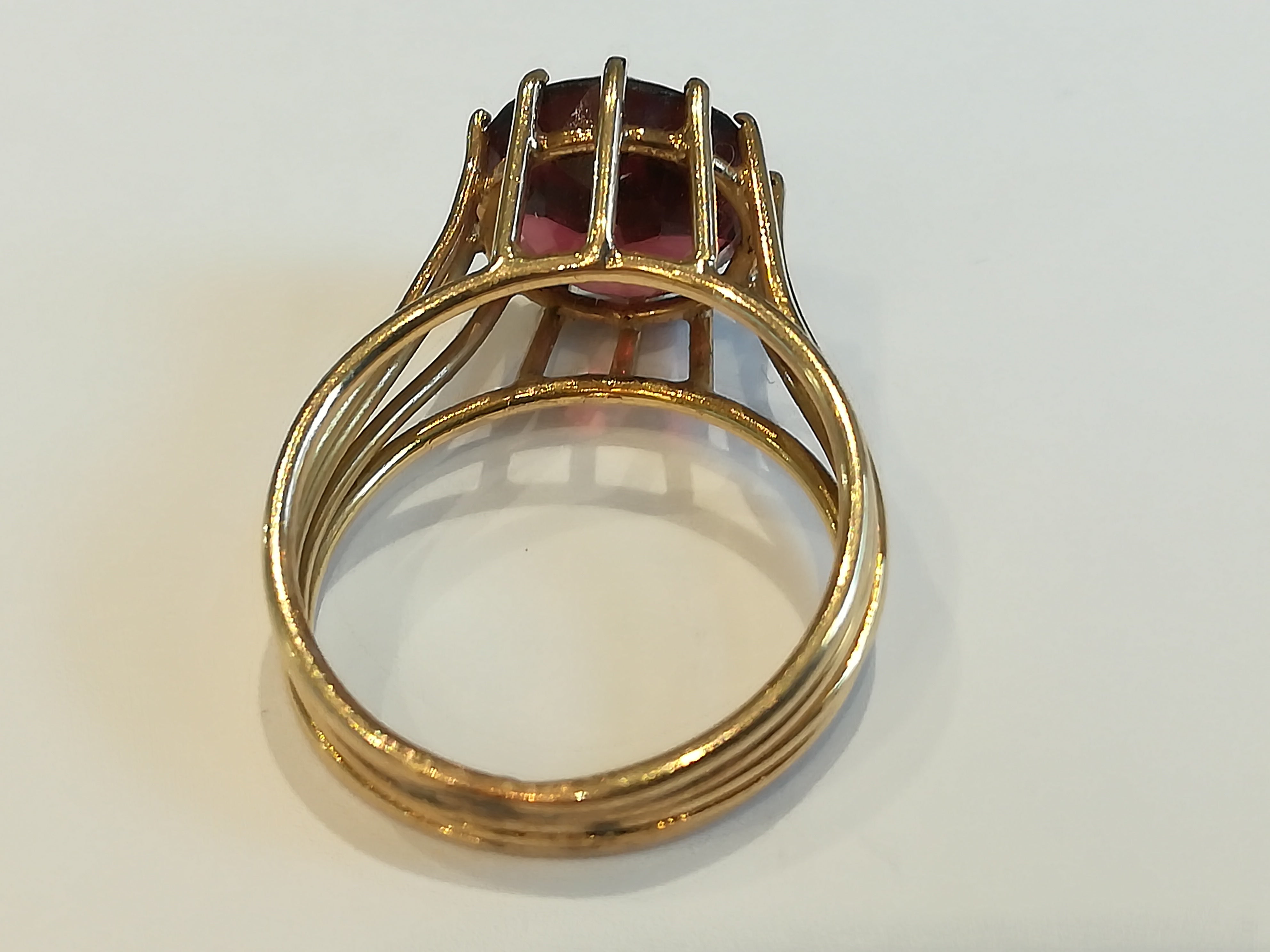Ring e rose gold and tourmaline