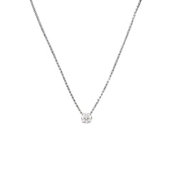 CARTIER Necklace with Pendant in White Gold and Diamonds