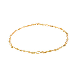 Yellow gold necklace