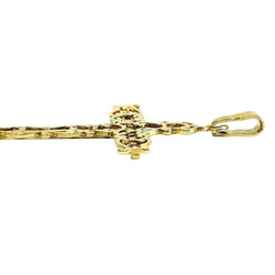 Yellow gold pendant