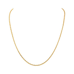 Yellow Gold Forçat Link Necklace