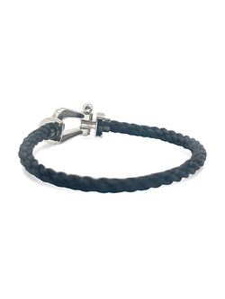 Bracelet FRED "Force 10" GM in white gold
