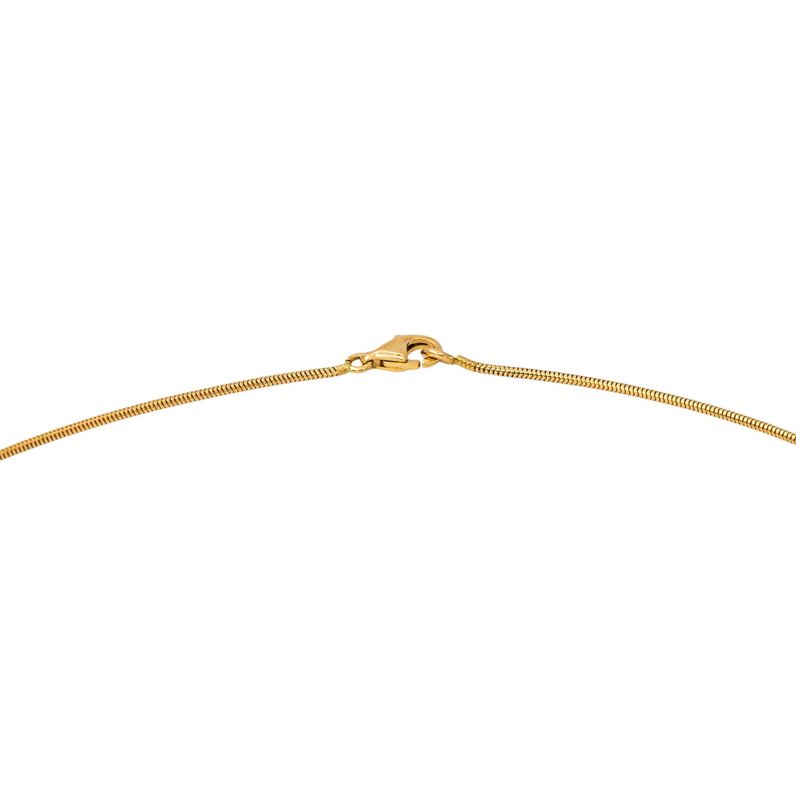 Yellow Gold Chain Necklace