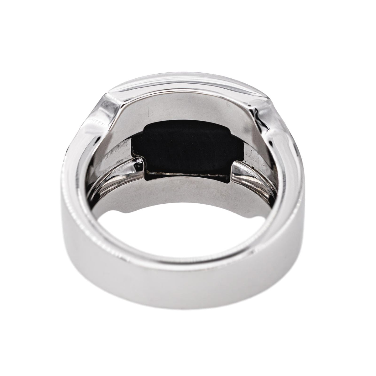 Cartier Bague Santos Or blanc Quartz