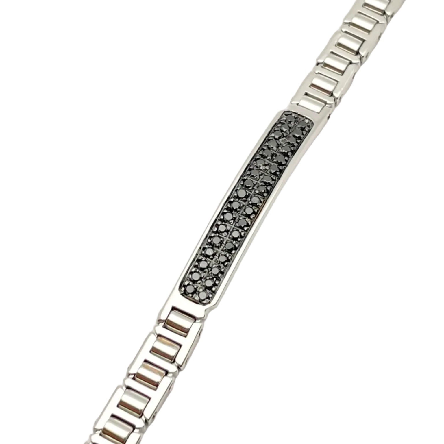 BARAKA Collection Bracelet in White Gold and Diamonds