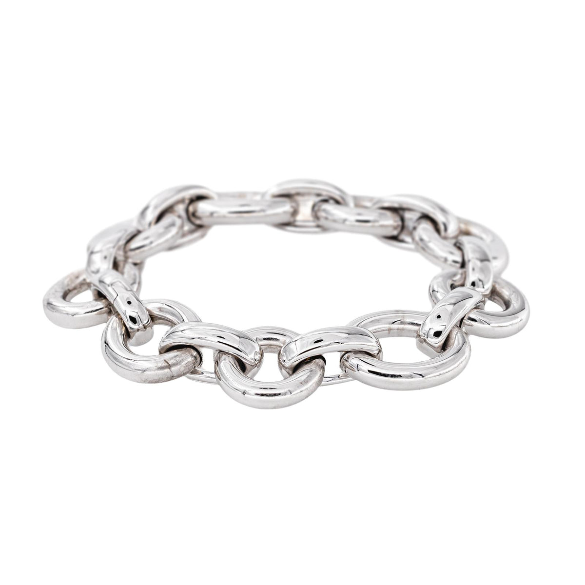 Chaumet Jaseron Link Bracelet White gold