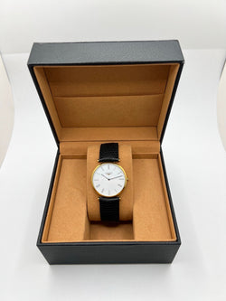 LONGINES "La Grande Classique" Watch, Gold-plated, Stainless Steel, and Leather
