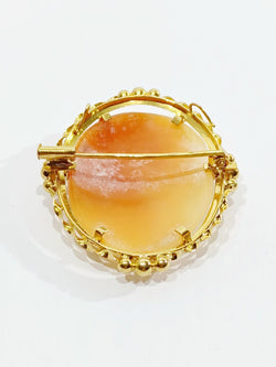 Pendentif Broche Camée Coquillage