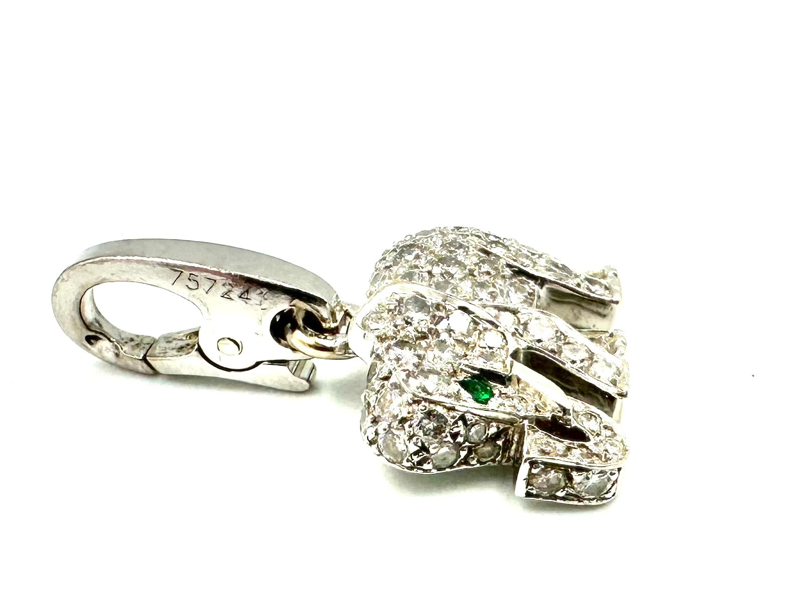 CARTIER Charm's Pendant in white gold and diamonds