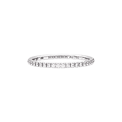 Ring Boucheron, "Epure", white gold, diamonds.