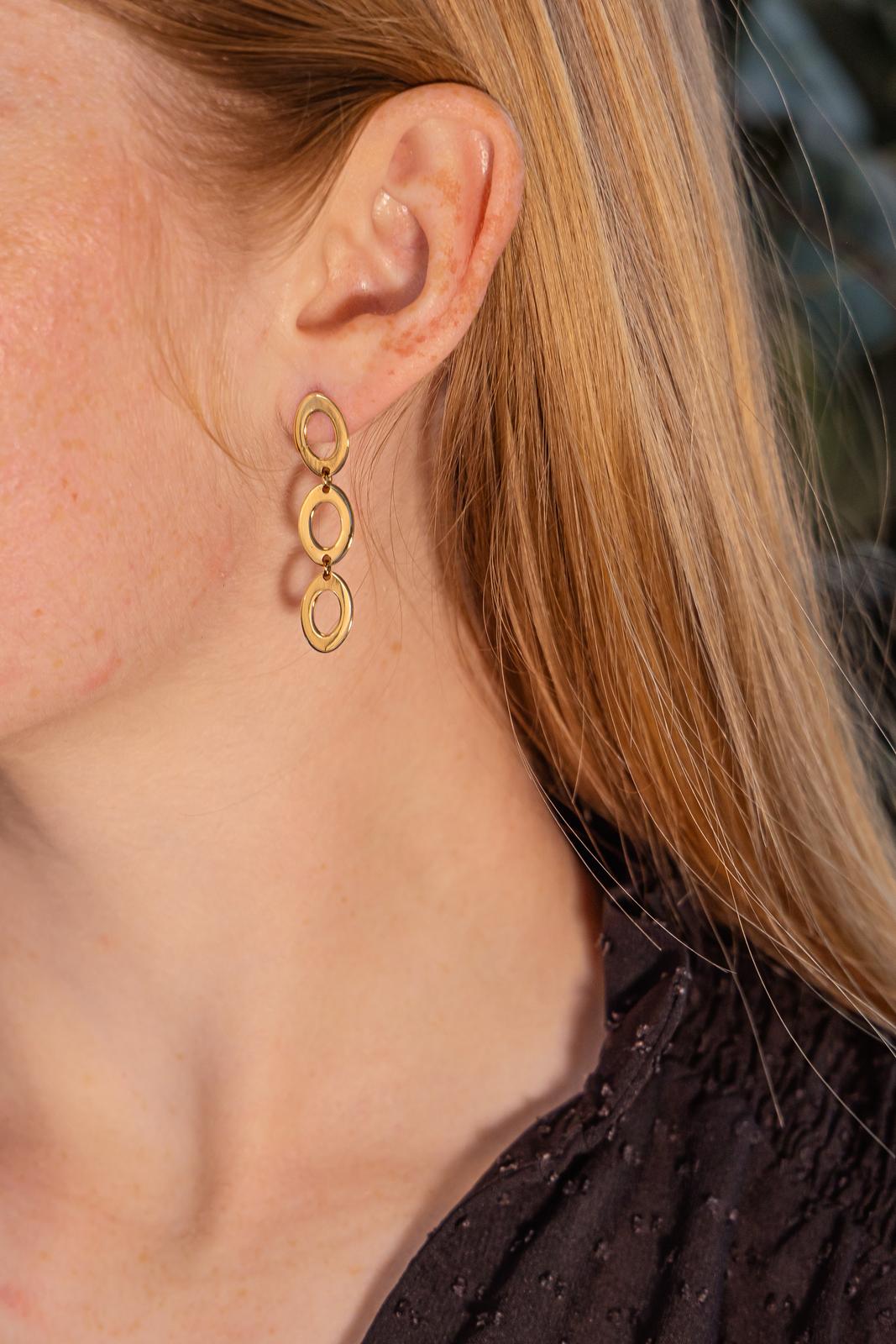 Boucles d'oreilles Or jaune