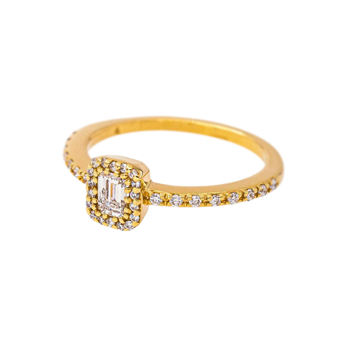 Bague Or jaune Diamant