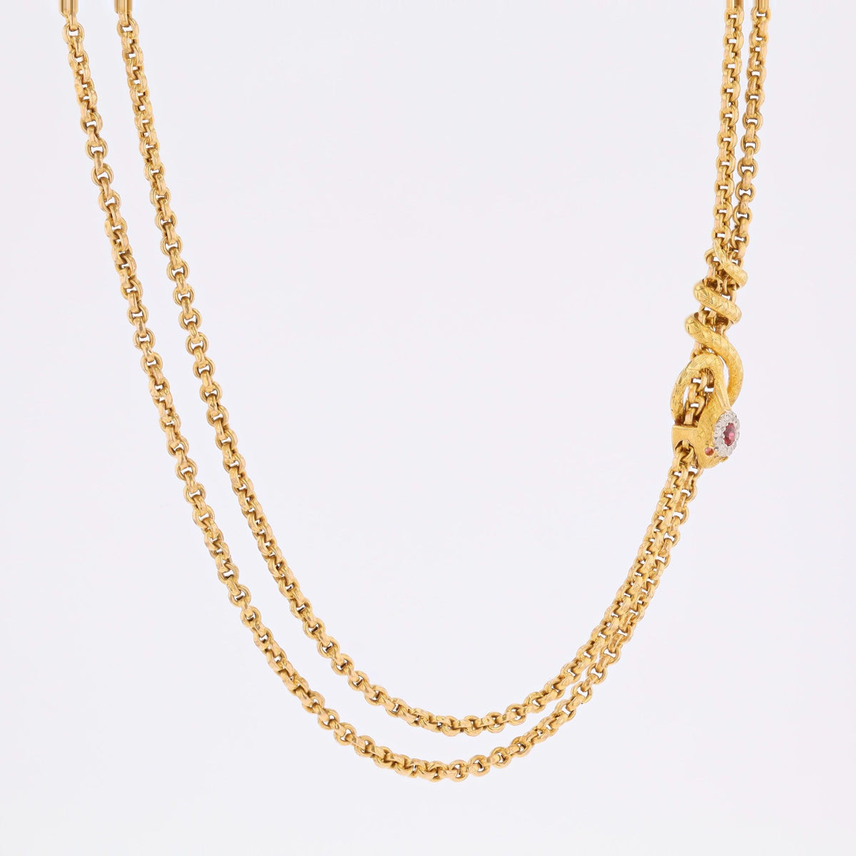 Yellow Gold Long Necklace