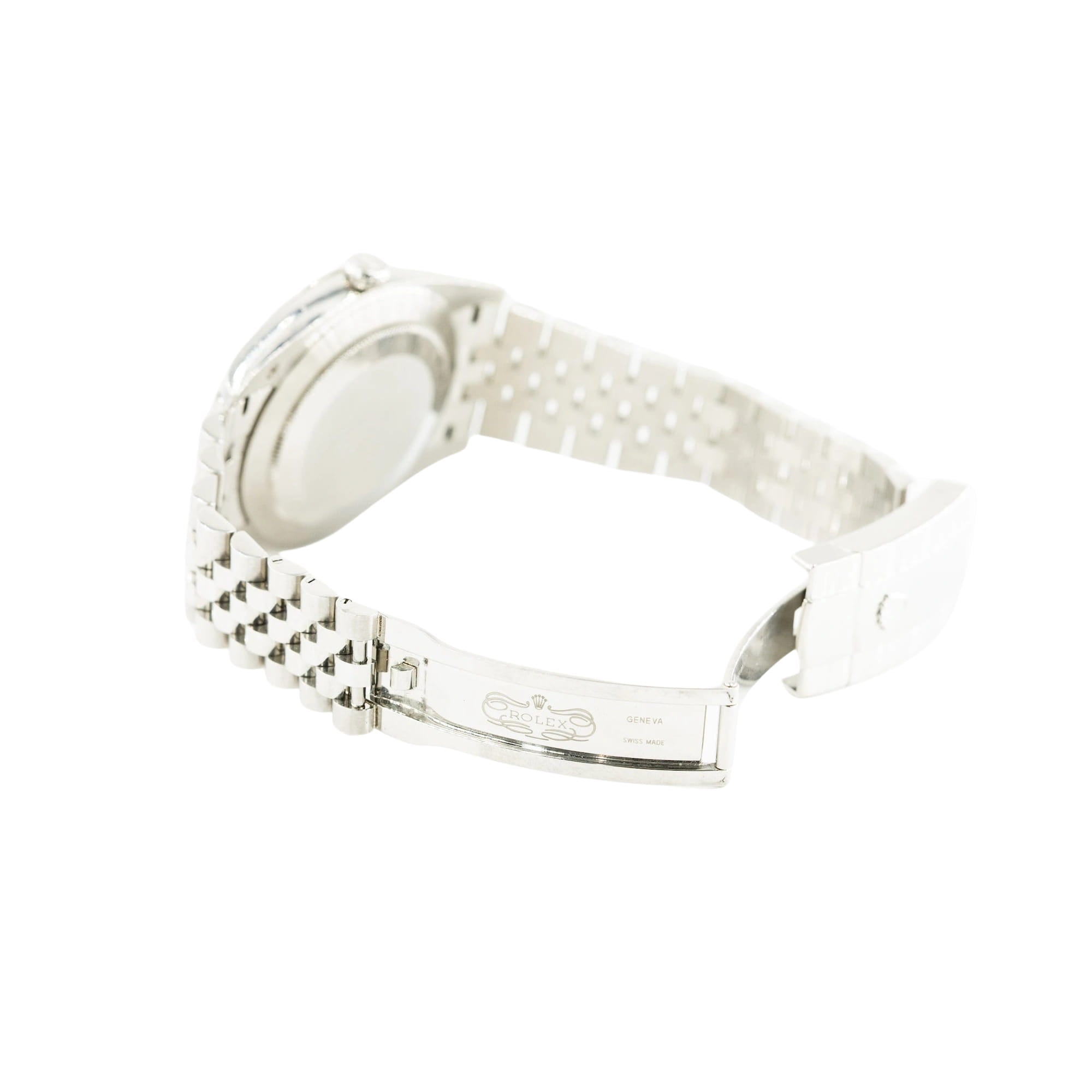 ROLEX "Datejust 41" watch in steel and white gold