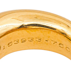 Chaumet Ring Bangle Yellow gold Sapphire Violet
