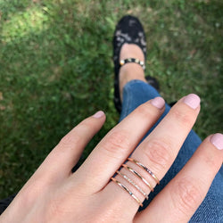 14K Gold Colored Diamond Ring - Castafiore