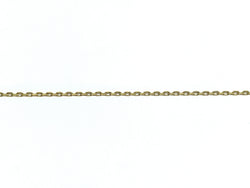 Yellow gold Forçat-link chain