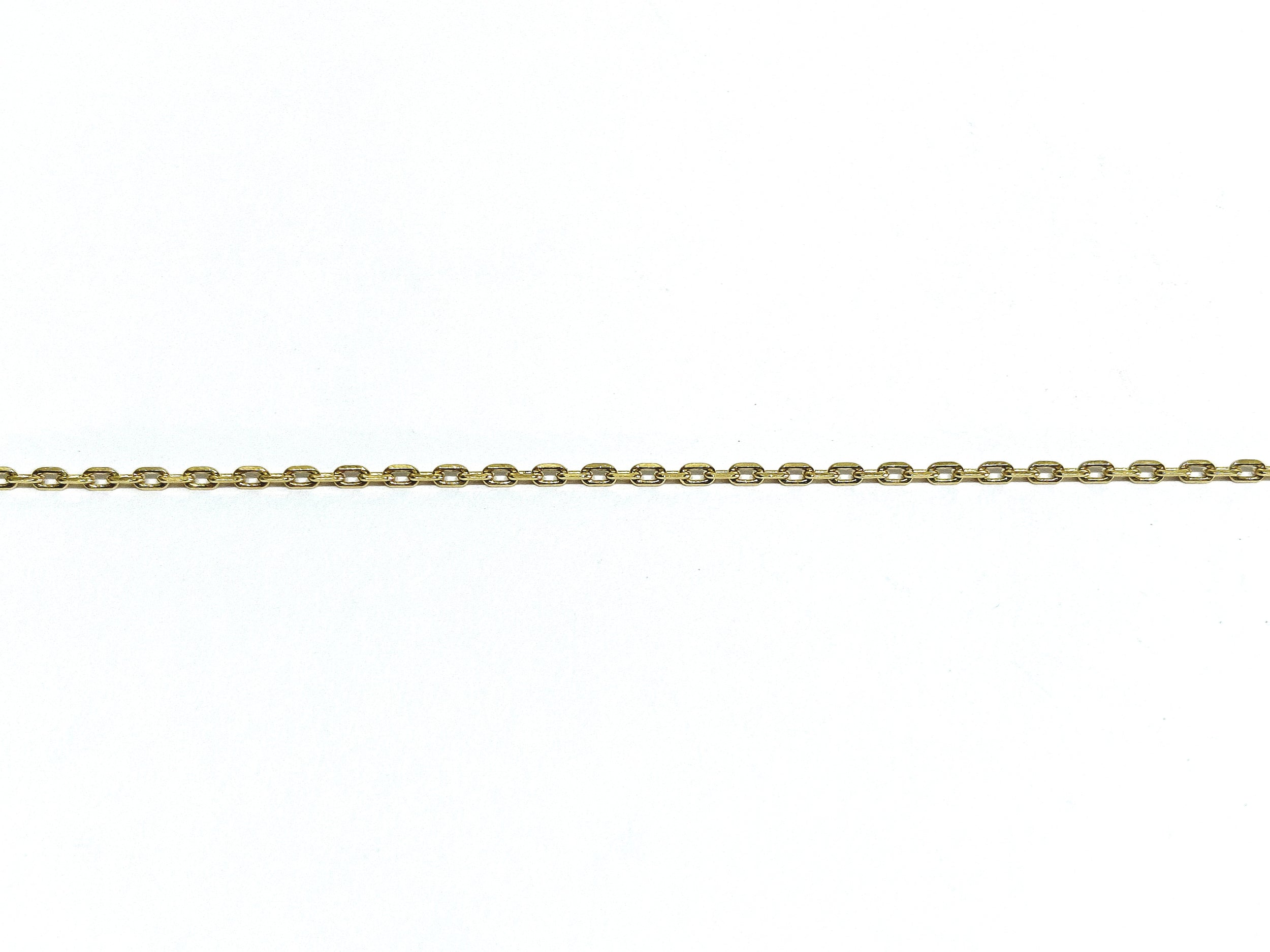 Yellow gold Forçat-link chain