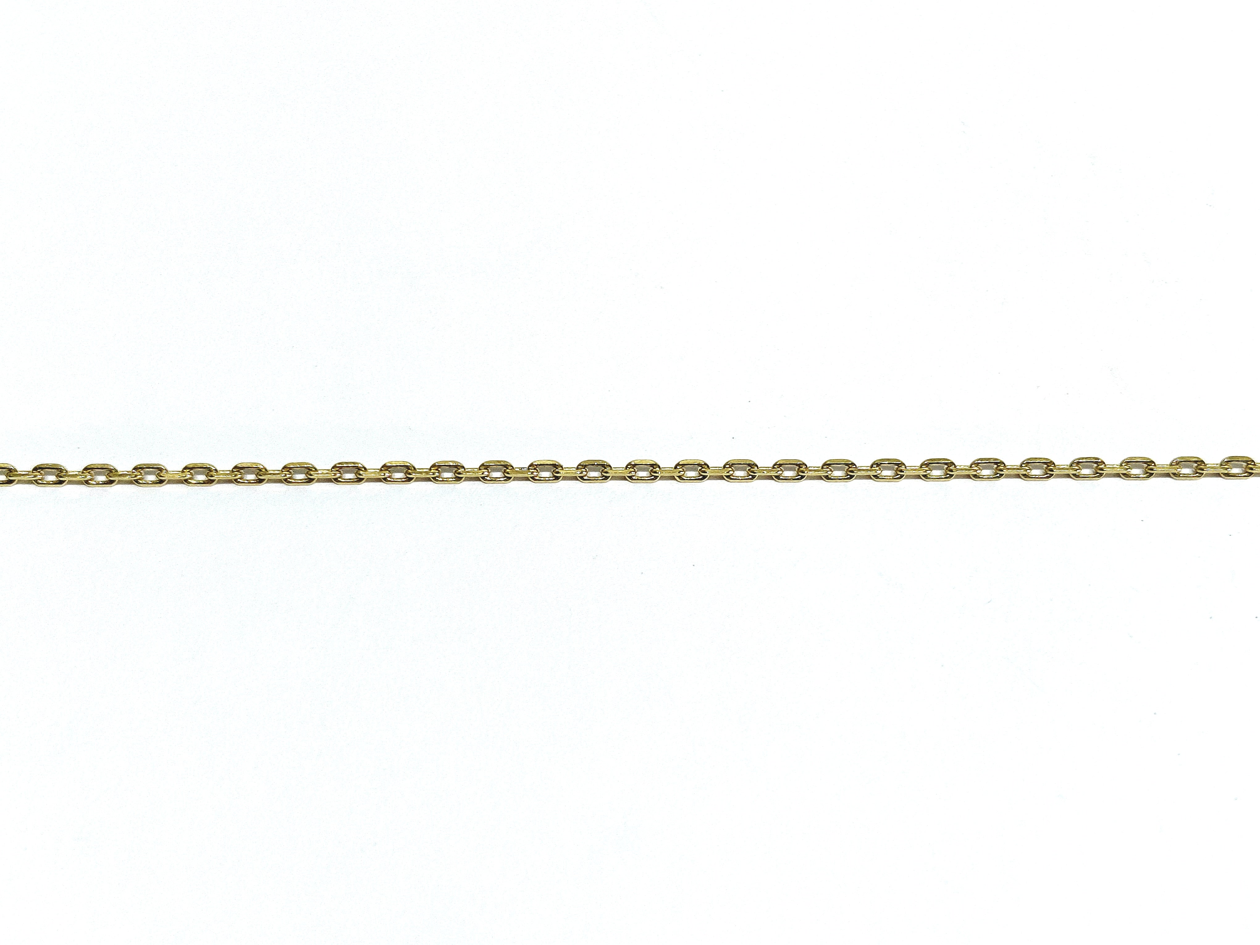 Yellow gold Forçat-link chain