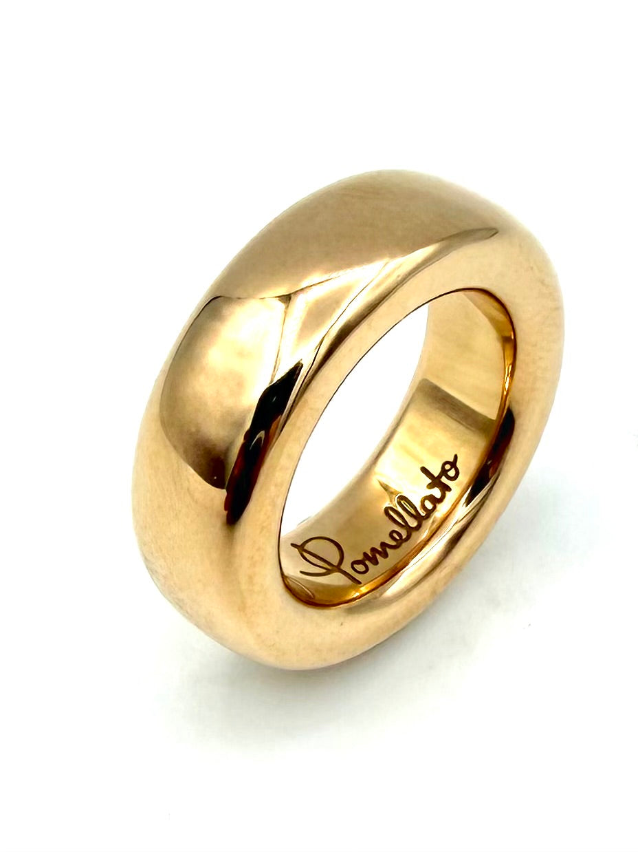 Bague Jonc POMELLATO Iconica Slim en or rose