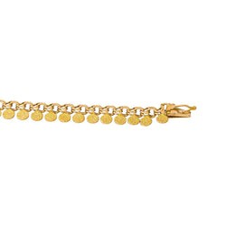 Yellow gold necklace