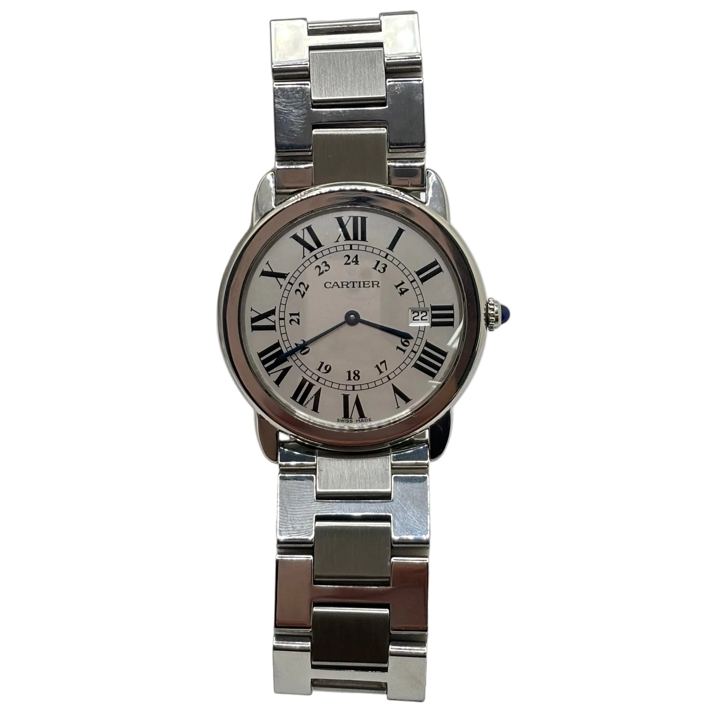 CARTIER "Ronde Solo" Steel Watch
