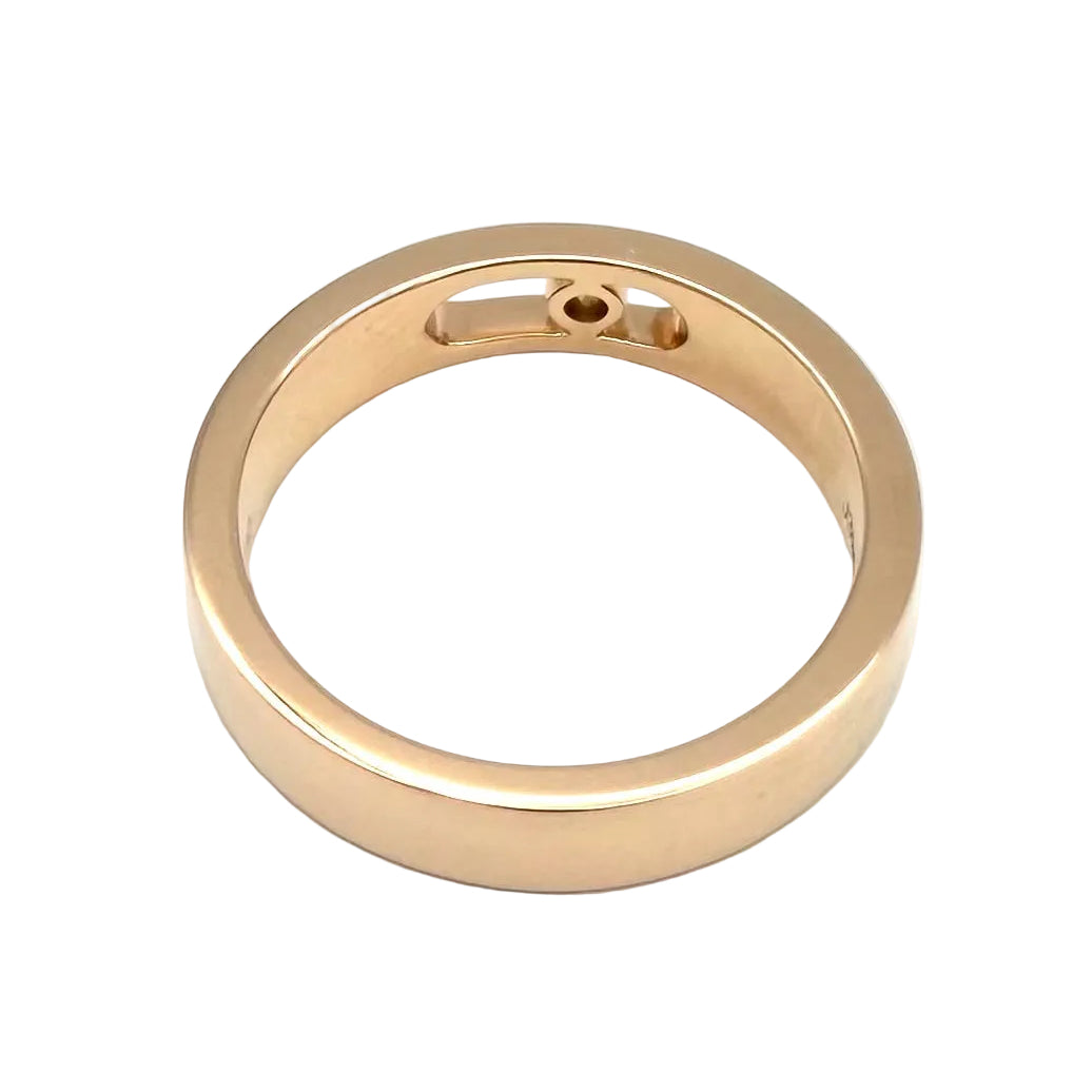 MESSIKA "Alliance Move Joaillerie" PM Wedding Band in rose gold and diamonds