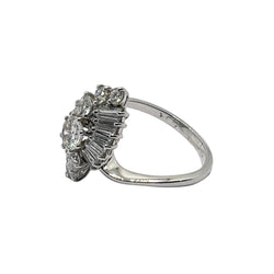White Gold and Diamond Ring