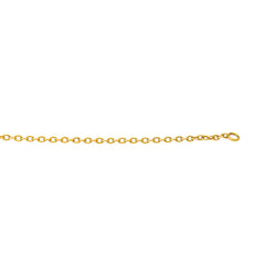 Yellow Gold Forçat Link Necklace