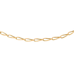 Yellow Gold Horse-Link Necklace