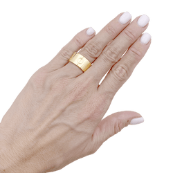 CARTIER "Love" GM Band Ring in Yellow gold