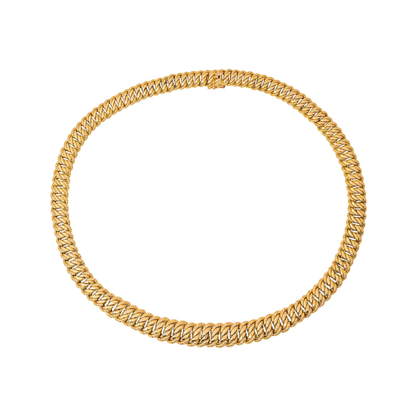 Necklace  American Link  Rose gold