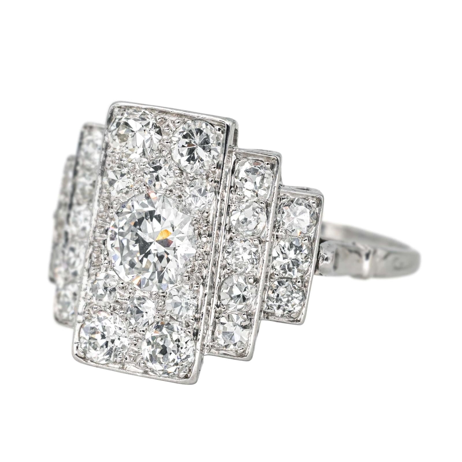 Bague Platine Diamant