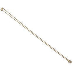 Yellow Gold and Diamond Pendant Necklace