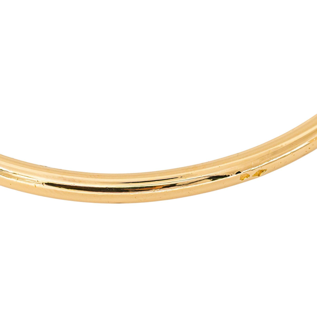 Yellow Gold Bangle Bracelet