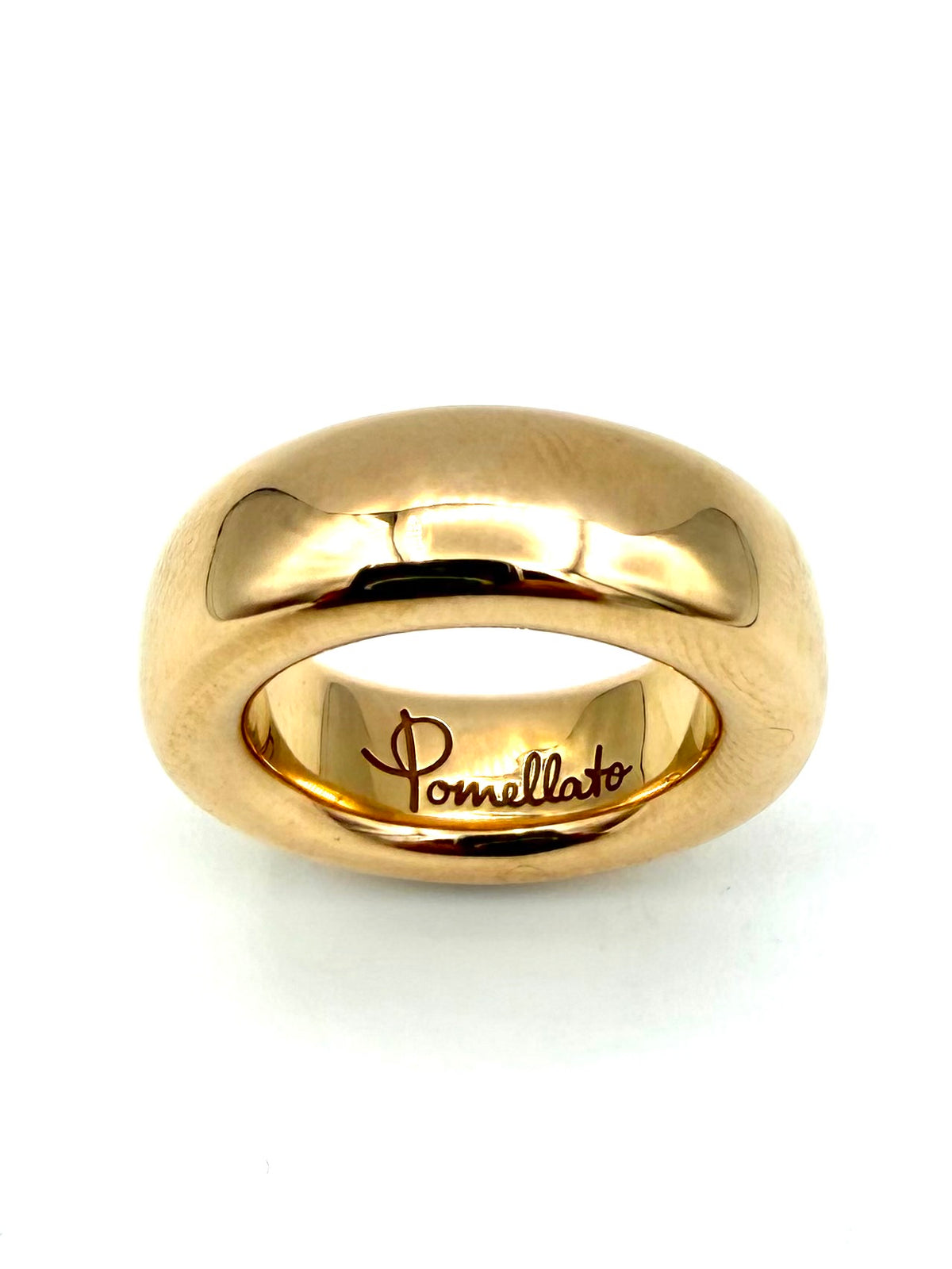 Bague Jonc POMELLATO Iconica Slim en or rose