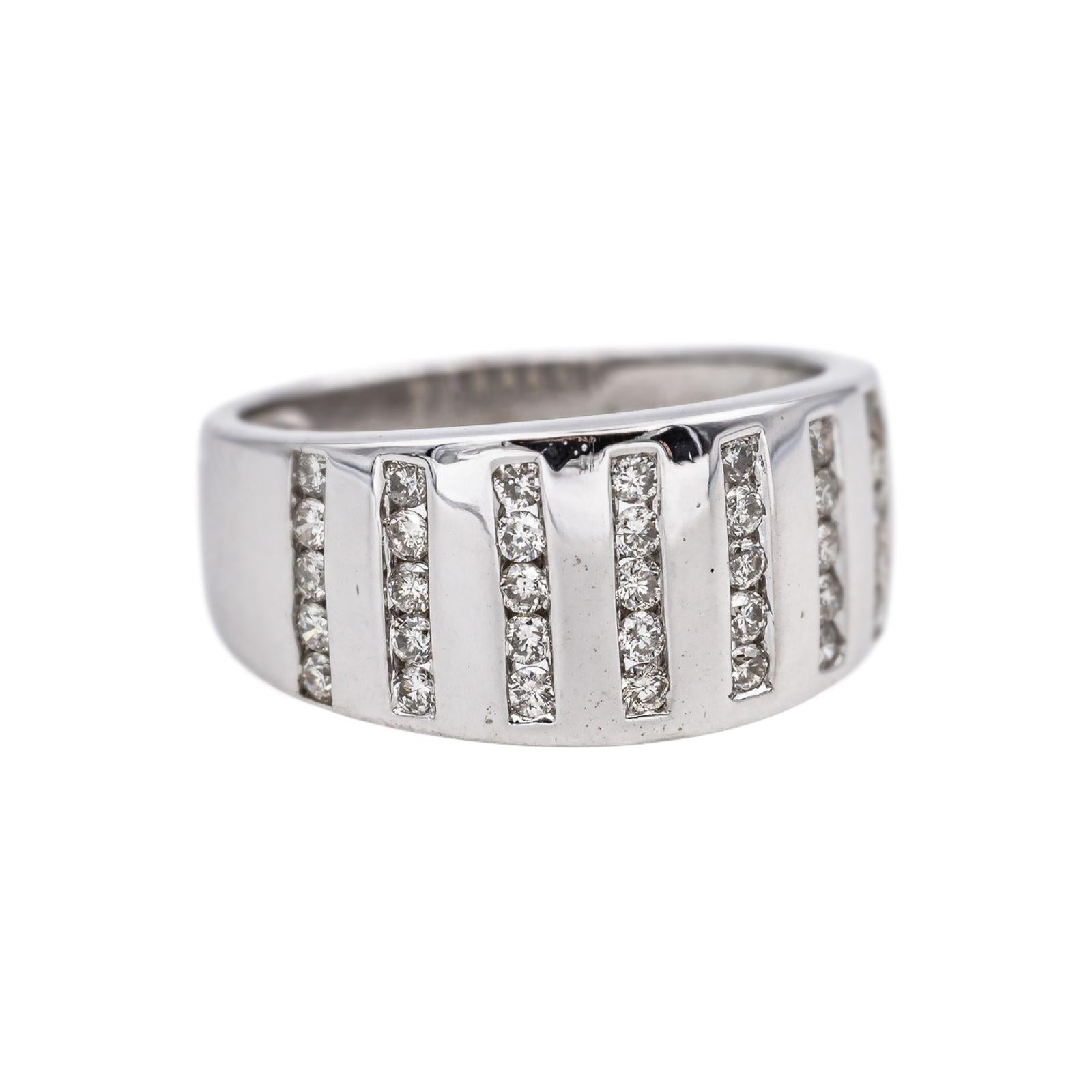 White Gold Diamond Ring