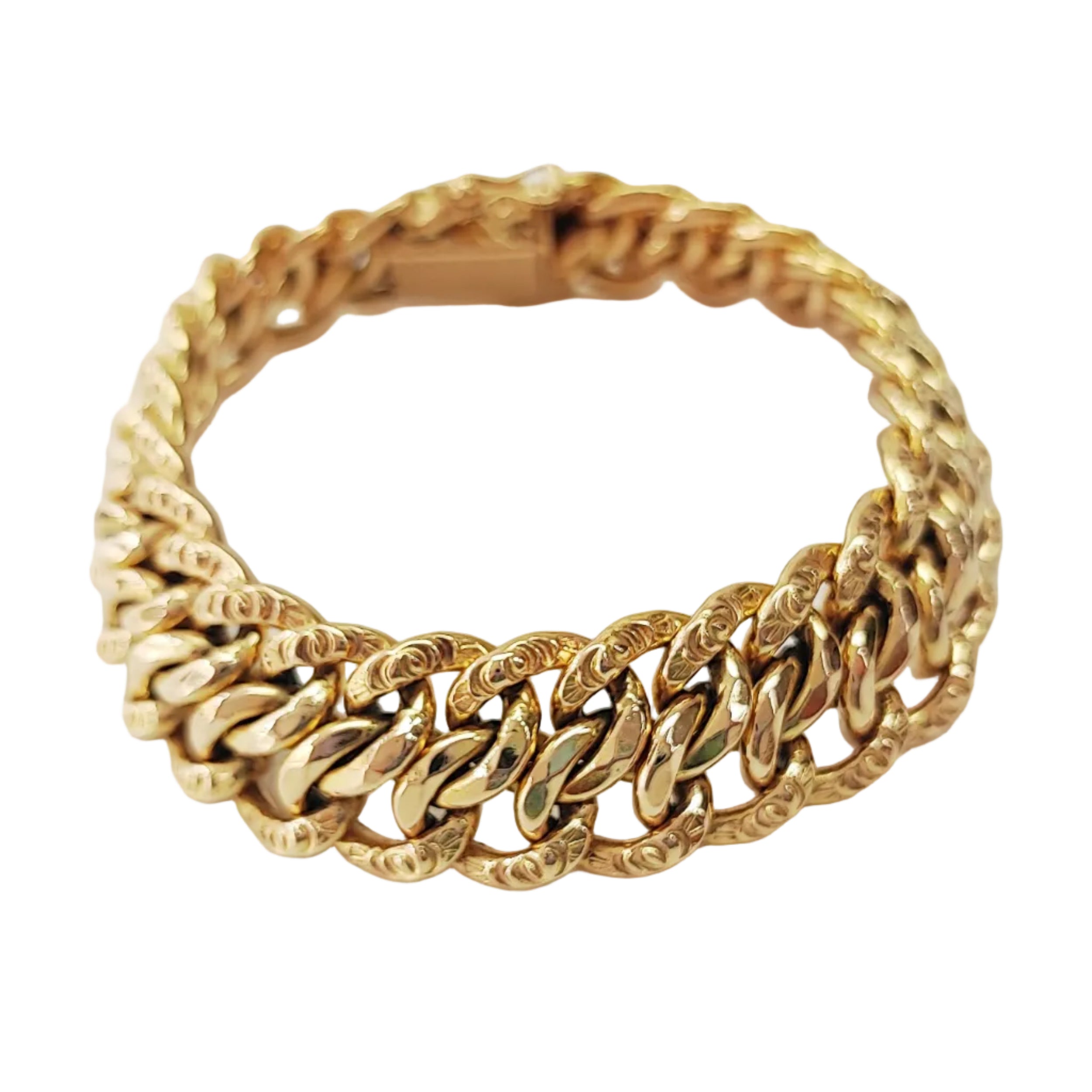 Bracelet Maille en or rose
