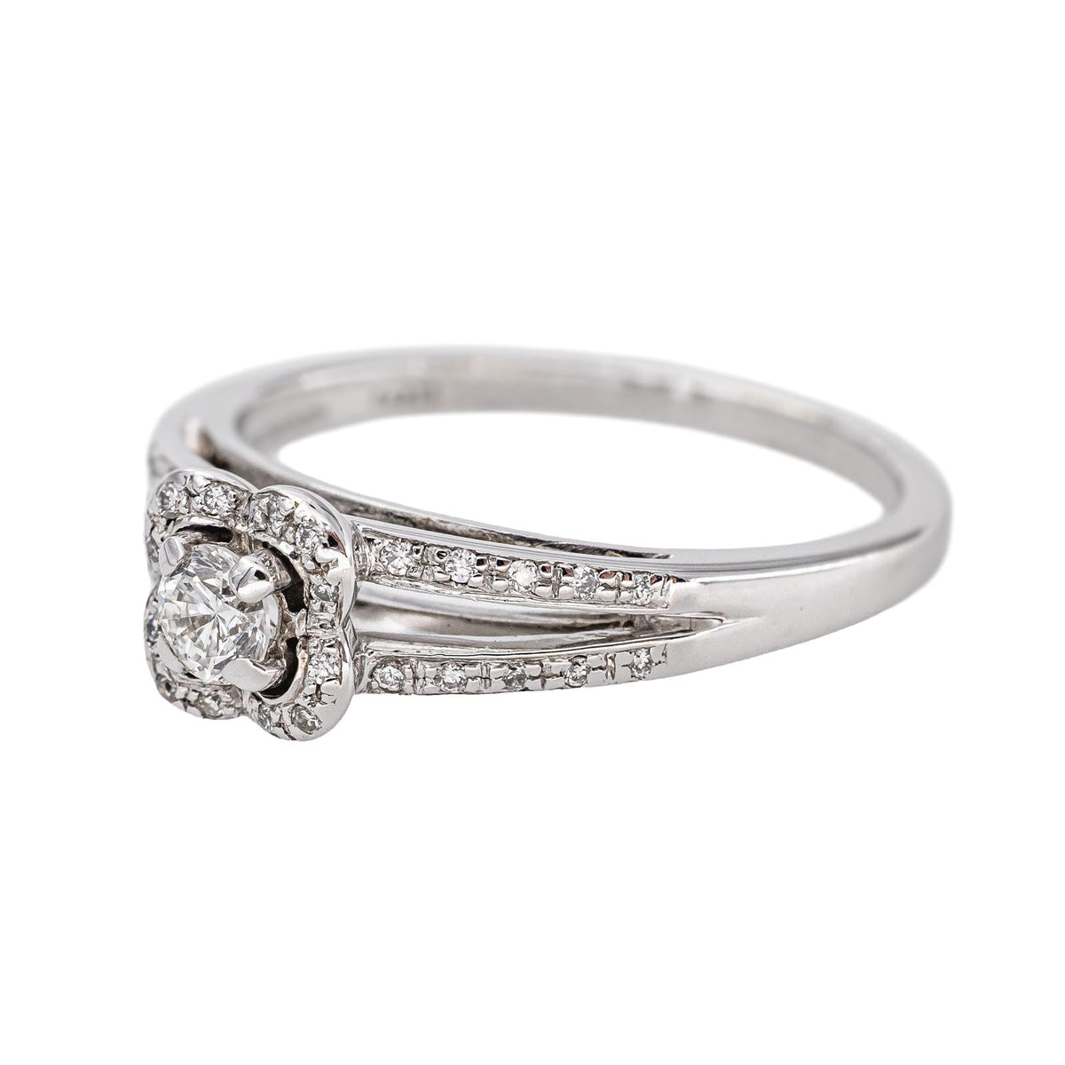 Mauboussin "Chance of Love" Ring in White Gold with Diamond
