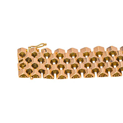 Rose gold cuff bracelet