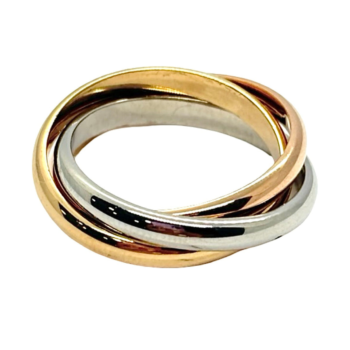 Wedding Band in White gold, Yellow gold, and Rose gold