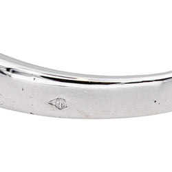 Half wedding band Ring White gold Diamond